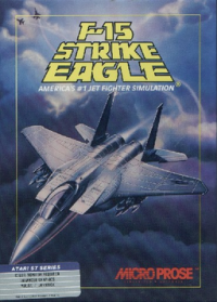 F-15 Strike Eagle 2 Atari ST US box art